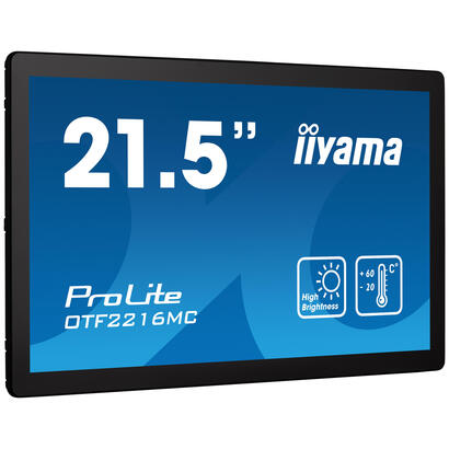 tft-touch-215546cm-iiyama-prolite-otf2216mc-negro-169-open-frame