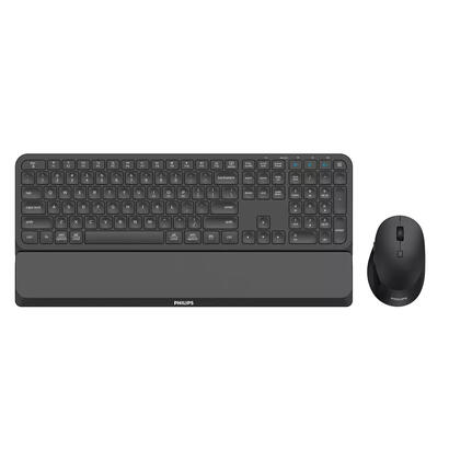 philips-6000-series-spt6607b16-teclado-raton-incluido-universal-rf-wireless-bluetooth-negro