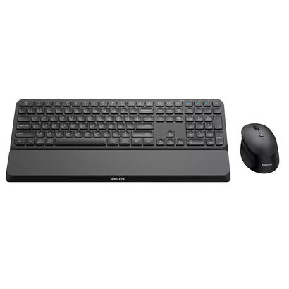philips-6000-series-spt6607b16-teclado-raton-incluido-universal-rf-wireless-bluetooth-negro