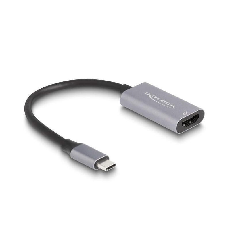 cable-delock-60020-hdmi-015-m-hdmi-tipo-a-estandar-usb-tipo-c-negro-gris