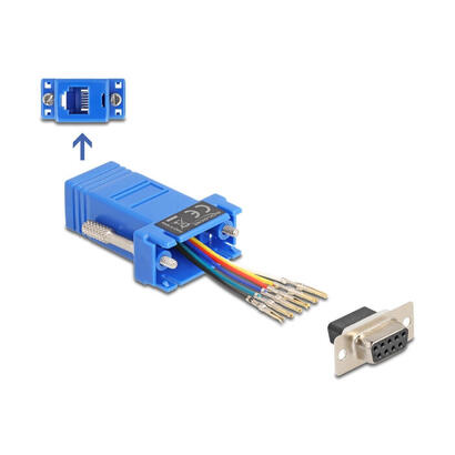 delock-67080-d-sub-hembra-de-9-pines-a-rj12-hembra-kit-de-montaje-azul