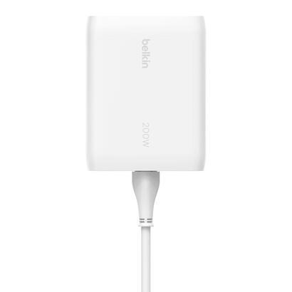 cargador-de-pared-belkin-4-puertos-usb-c-gan-200w-blanco