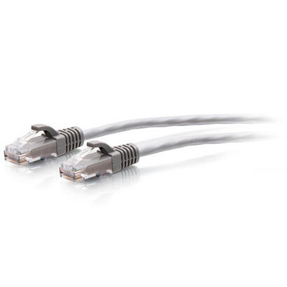 c2g-1ft-03m-cat6a-snagless-unshielded-utp-slim-ethernet-network-patch-cable-gray-cable-de-interconexion-rj-45-m-a-rj-45-m-30-cm-