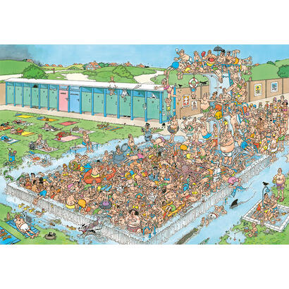 jumbo-jan-van-haasteren-ab-in-den-pool-pool-pile-up-pileup-2000-teile-puzzle-20040