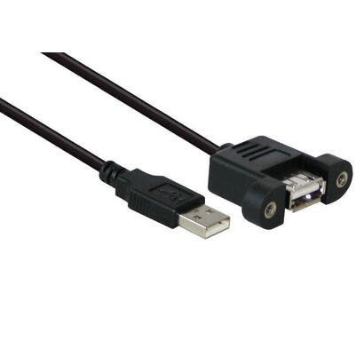 alcasa-usb-20-aa-18m-cable-usb-18-m-usb-a-negro