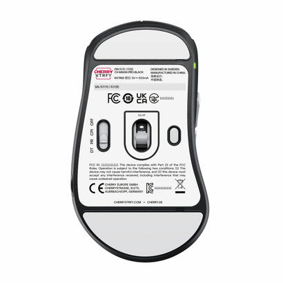 cherry-xtrfy-m64-pro-raton-ergonomico-optico-5-botones-inalambrico-24-ghz-receptor-inalambrico-usb-blanco