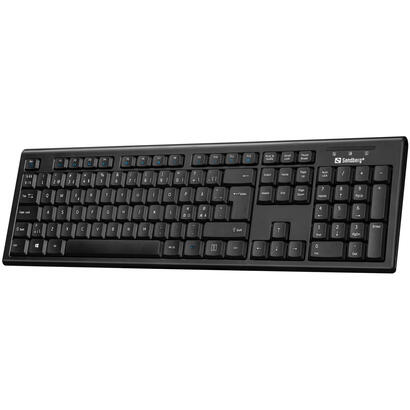 sandberg-631-10-teclado-oficina-qwerty-nordico-negro