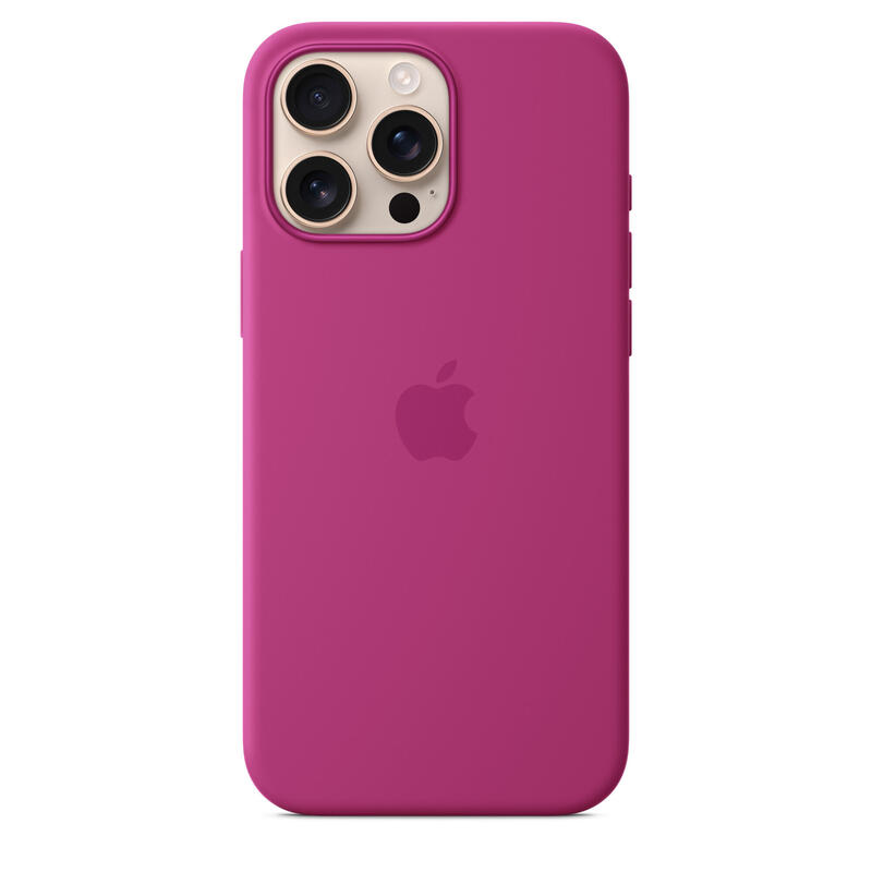 apple-funda-iphone-16-pro-max-silicone-with-magsafe-fuchsia