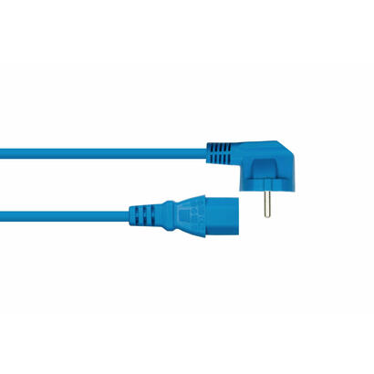 kabelmeister-sk0130-b030-cable-de-transmision-azul-3-m-enchufe-tipo-ef-iec-c13