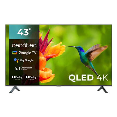 televisor-qled-43-cecotec-4k-uhd-google-tv-hdmi-usb-google-chromecast