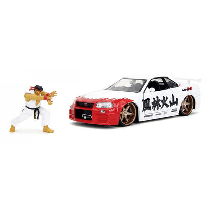 jada-street-fighter-ryu-124-nissan-skyline-gtr-253255071