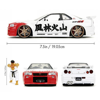 jada-street-fighter-ryu-124-nissan-skyline-gtr-253255071