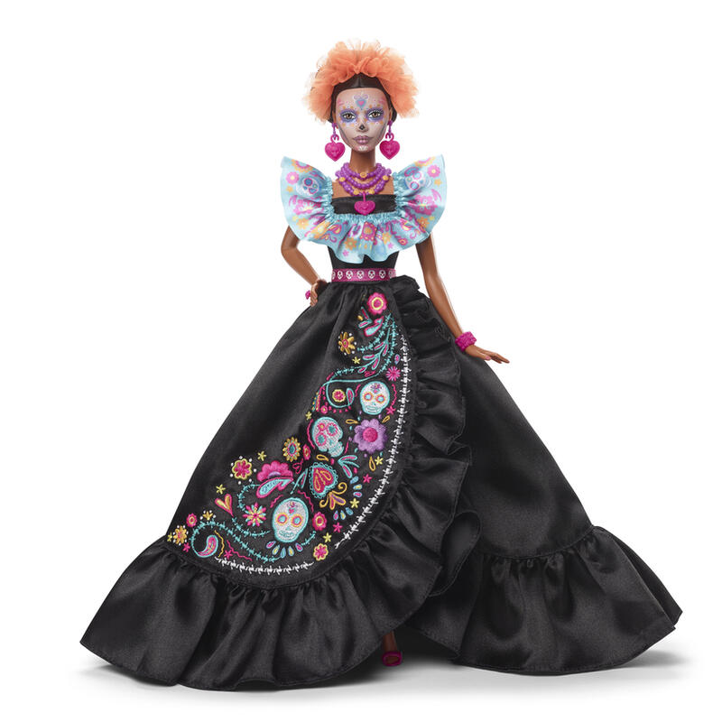 muneca-mattel-barbie-signature-dia-de-muertos-2024-coleccionable-con-vestido-negro-con-volantes-hrm72 muneca-mattel-barbie-signature-dia-de-muertos-2024-coleccionable-con-vestido-negro-con-volantes-hrm72