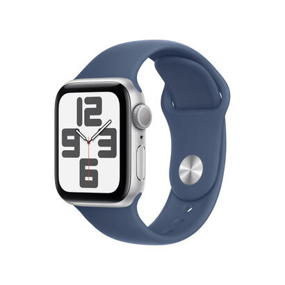 apple-watch-se-smartwatch-plateado-polarstern-aluminio-40-mm-correa-deportiva-denim-ml-mxed3qfa