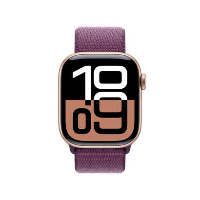 apple-watch-series-10-smartwatch-oro-rosa-aluminio-42-mm-sport-loop-ciruela-celular-mwxc3qfa