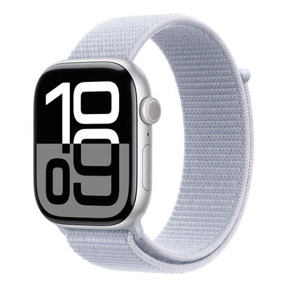 apple-watch-series-10-smartwatch-plateado-aluminio-46-mm-sport-loop-nube-azul-cellular-mwy23qfa