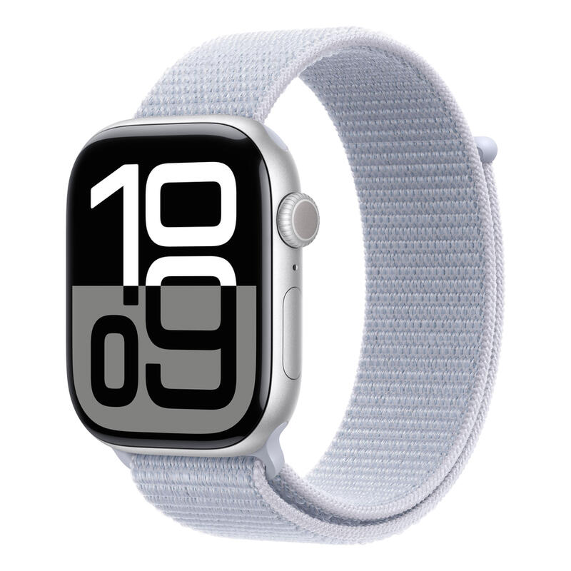 apple-watch-series-10-smartwatch-plateado-aluminio-46-mm-sport-loop-nube-azul-cellular-mwy23qfa