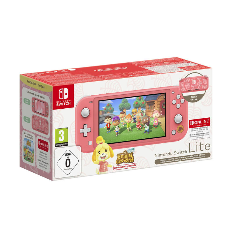 consola-nintendo-switch-lite-coral-pack-aloha