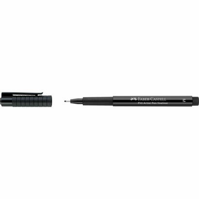 faber-castell-167399-rotulador-de-punta-fina-medio-negro-1-piezas