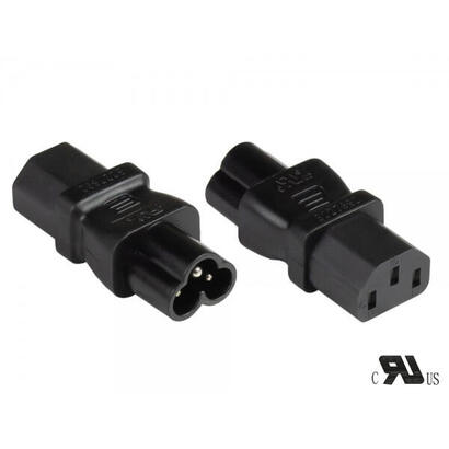 alcasa-pa-0630s-adaptador-de-enchufe-electrico-c6-c13-negro