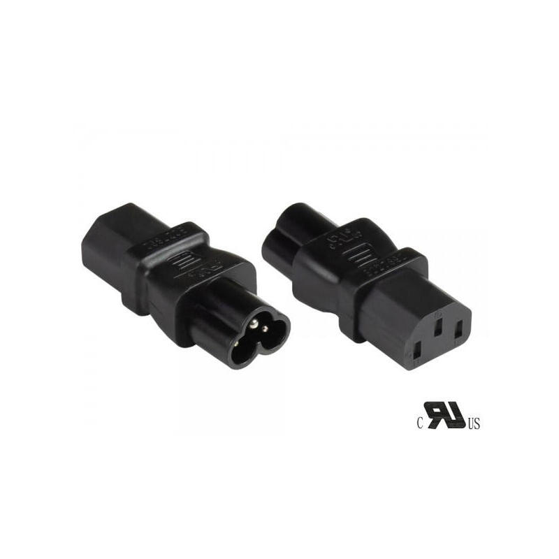 alcasa-pa-0630s-adaptador-de-enchufe-electrico-c6-c13-negro