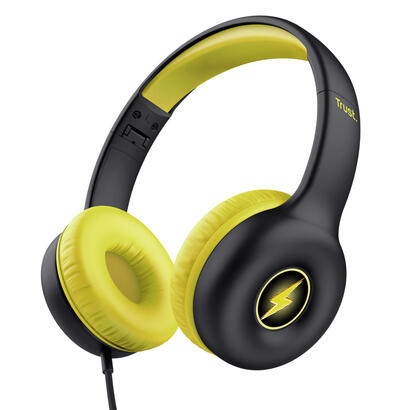 auriculares-infantiles-trust-nouna-kids-con-microfono-negros