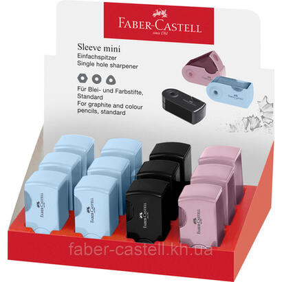 faber-castell-182774-sacapuntas-manual-negro-azul-rosa