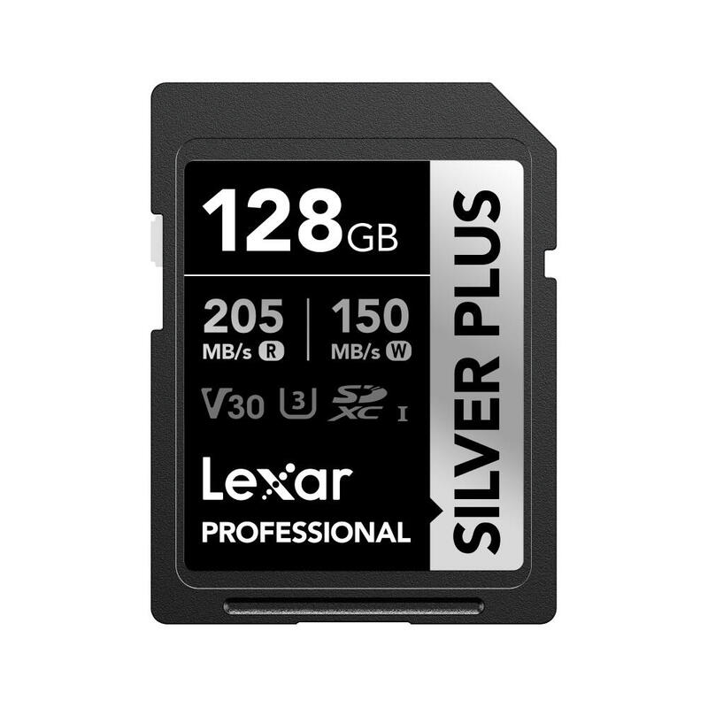 lexar-sdxc-128gb-professional-silver-plus-uhs-i-u3-a2-4k-v30