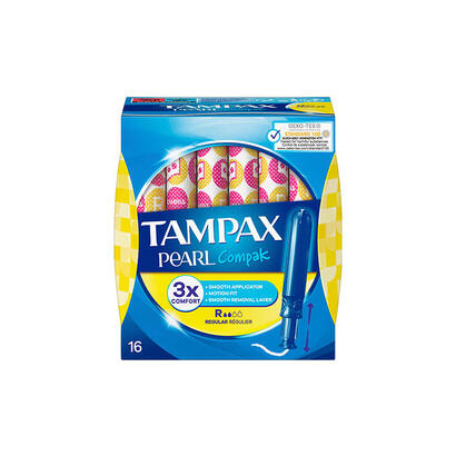 tampon-pearl-regular-16-uds