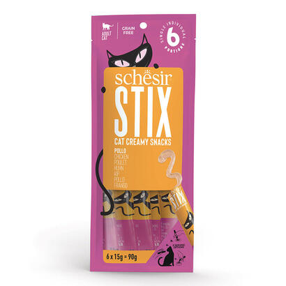 schesir-stix-cream-of-chicken-treat-for-cats-6x15g