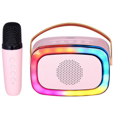 altavoz-karaoke-trevi-xr8a01-rosa