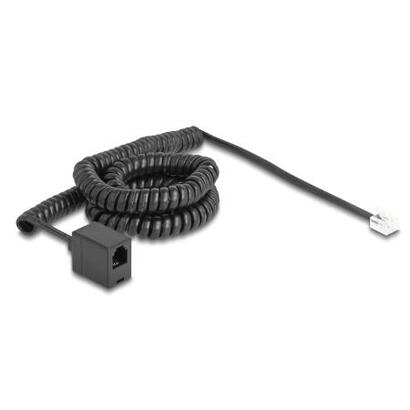 delock-telefoncable-spiralcable-rj11-stecker-zu-rj11-buchse-schwarz-5-m