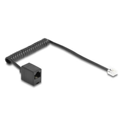 delock-telefoncable-spiralcable-rj11-stecker-zu-rj45-buchse-schwarz-1-m