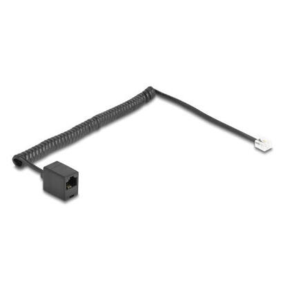 delock-telefoncable-spiralcable-rj11-stecker-zu-rj45-buchse-schwarz-2-m