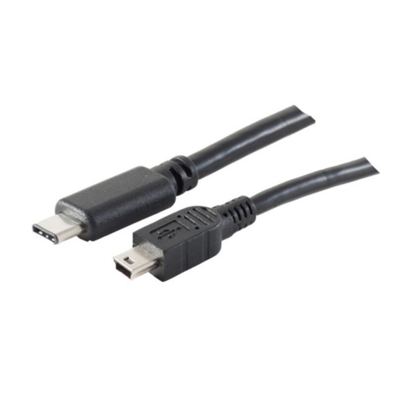 sconn-maximum-connectivity-77144-10-cable-usb-usb-20-1-m-usb-c-mini-usb-b-negro