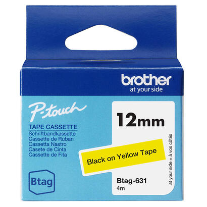 brojoher-cinta-btag631-btag-631-negro-sobre-amarillo