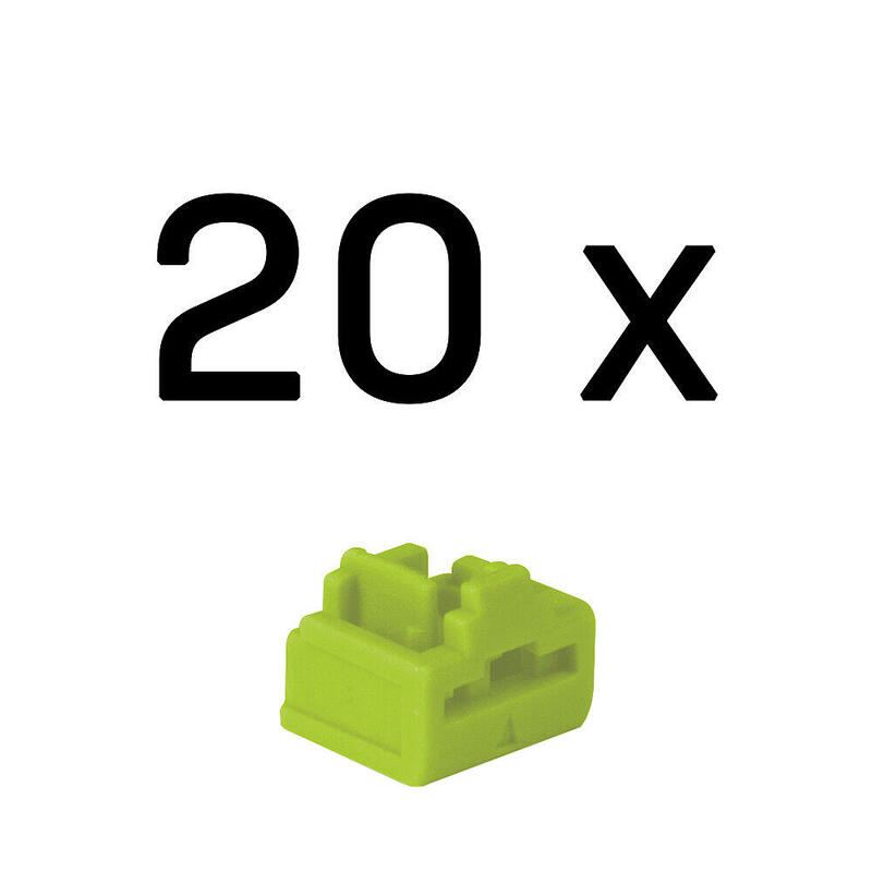 lindy-47895-bloqueador-de-puerto-rj-45-verde-acrilonitrilo-butadieno-estireno-abs-20-piezas