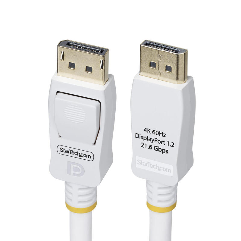 startechcom-6ft-white-vesa-certified-displayport-12-cable-with-latches-displayport-cable-displayport-zu-displaypor startechcom-6ft-white-vesa-certified-displayport-12-cable-with-latches-displayport-cable-displayport-zu-displaypor
