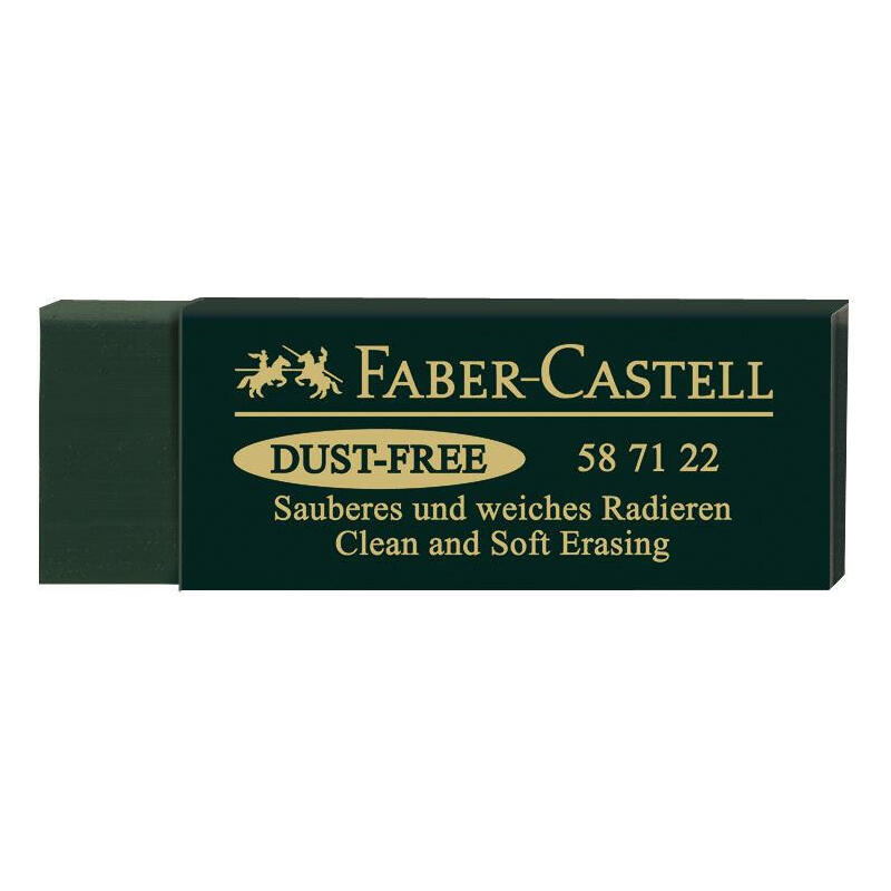 faber-castell-goma-de-borrar-dust-free-art-eraser-verde