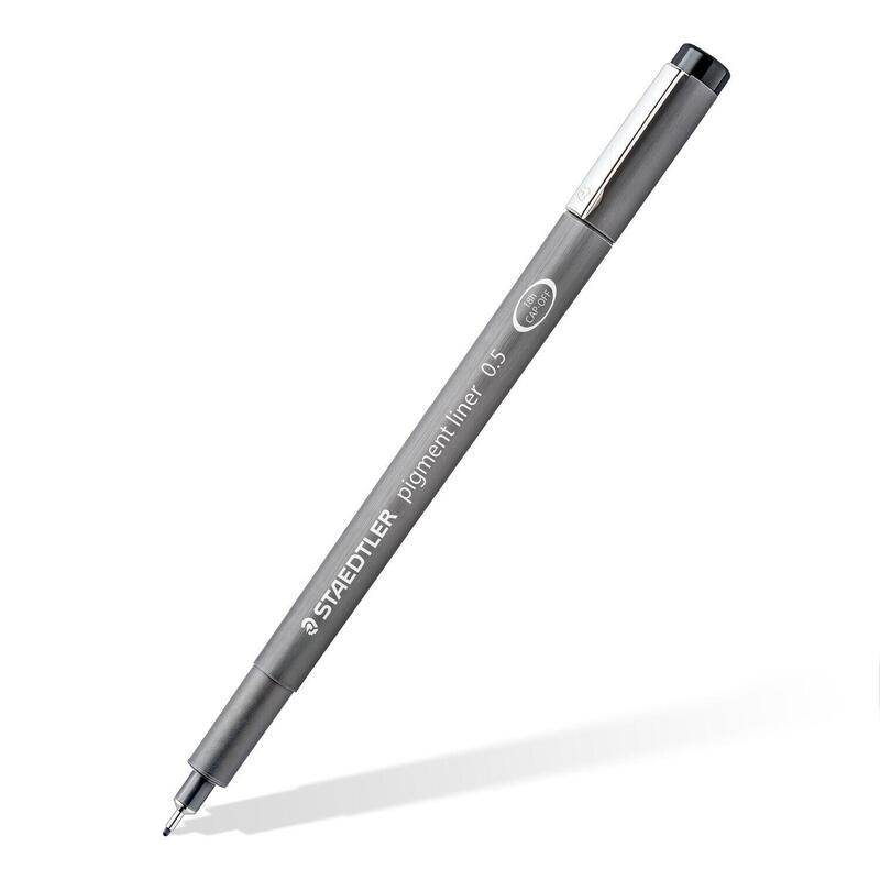 staedtler-pigment-liner-308-rotulador-de-punta-fina-rojo-1-piezas
