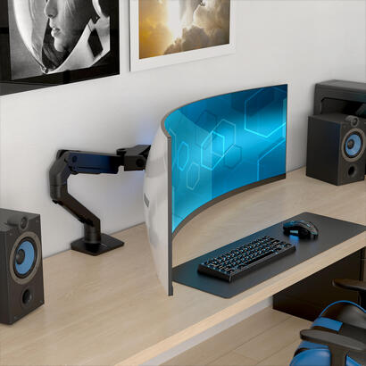 ergotron-hx-brazo-para-monitor-con-articulacion-vhd-soporte-de-mesa-soporte-para-monitor-negro-mate-para-monitores-curvos-1000-r