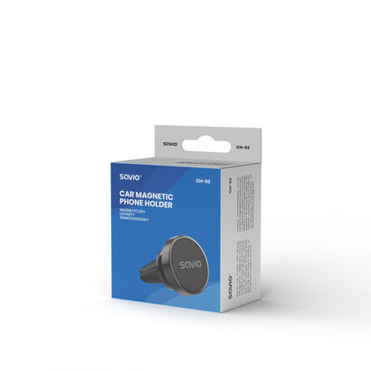 savio-ch-02-uchwyt-magnetyczny-samochodowy-aluminiowy-czarny