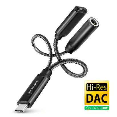 cable-axagon-ada-hcpd-de-audio-01-m-usb-c-35-mm-usb-c-negro