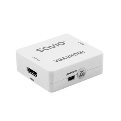 savio-cl-110-konwerteradapter-vga-hdmifull-hd1080p-60hz-tarjeta-y-adaptador-de-interfaz-hdmi