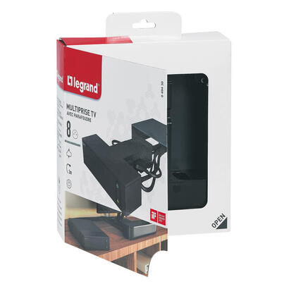 legrand-049430-base-multiple-2-m-8-salidas-ac-interior-negro