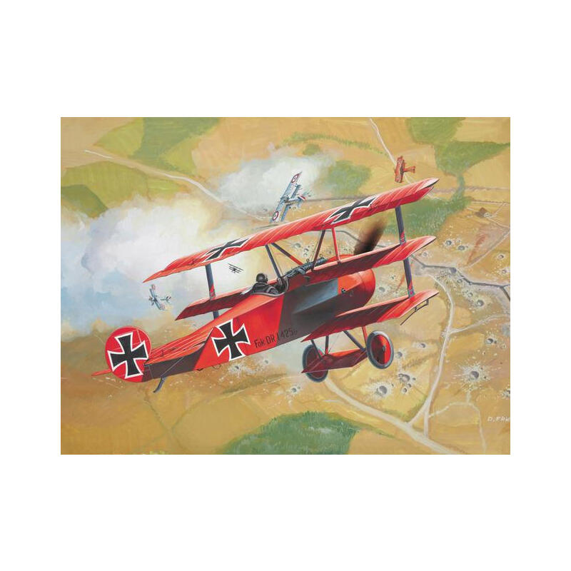 model-plastikowy-fokker-dr-1