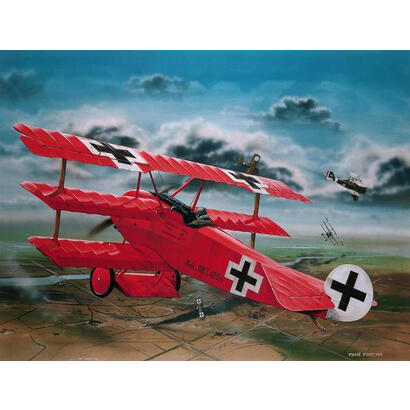 model-plastikowy-fokker-dri-richthofen