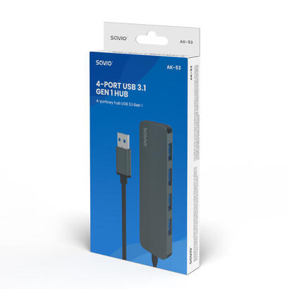 hub-ak053-usb-31-gen1-savio