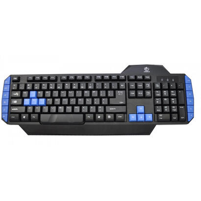 rebeltec-warrior-teclado-juego-usb-qwerty-polaco-negro-azul