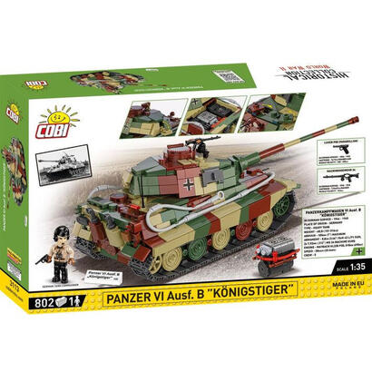cobi-panzer-vi-ausf-b-king-tiger-juguete-de-construccion-escala-135-cobi-3113